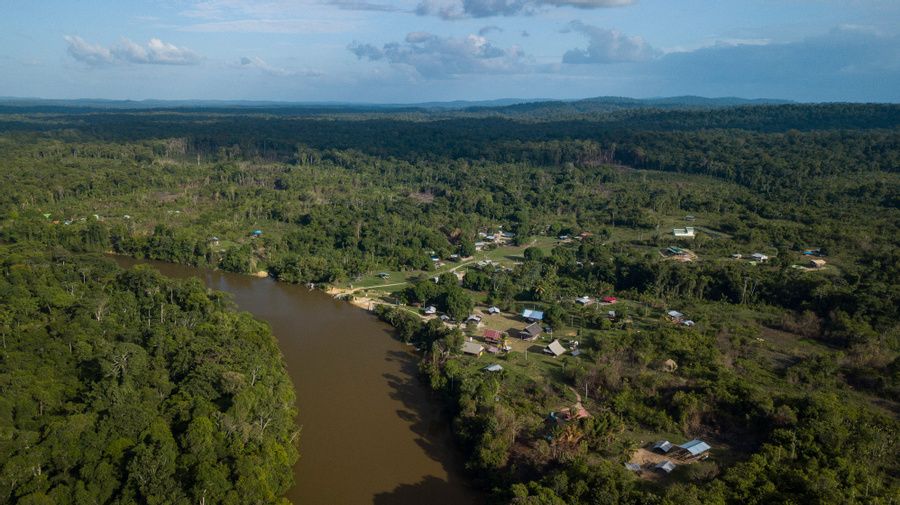 The Amerindian village of Cayodé